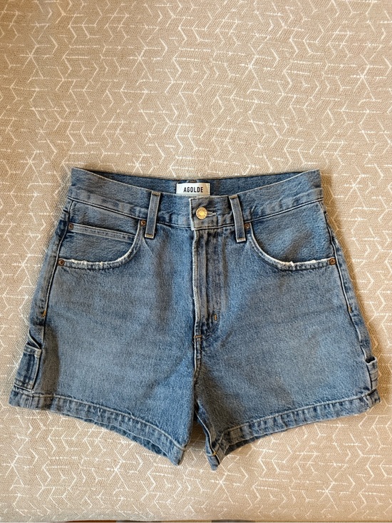 Agolde Pants - AGOLDE Magda Denim Shorts
